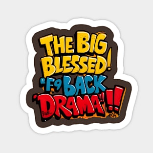 F9 Black drama Sticker